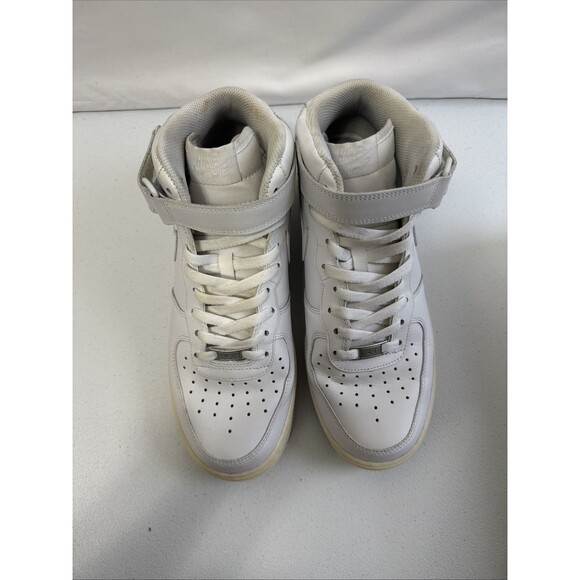 Nike Air Force 1 Mid 07 Men’s 9.5 315123-111 White - Picture 12 of 14